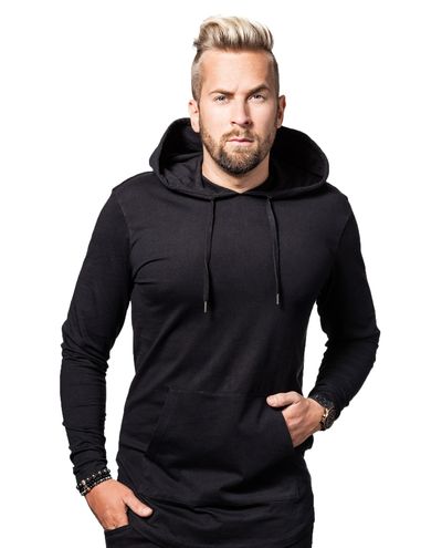 Jersey Miesten Musta Huppari Urban Classics