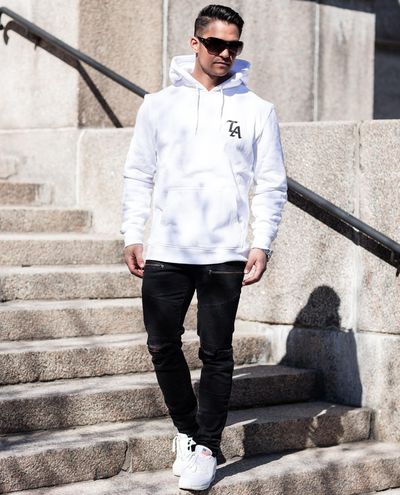 LA Hoody White Urban Classics
