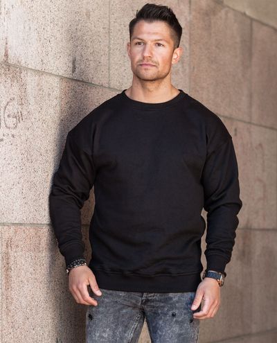 Black Crew Neck Urban Classics