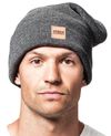 Tummanharmaa miesten pipo Urban Classics