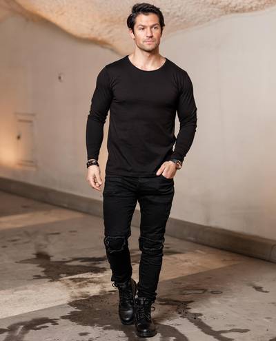 Basic Longsleeve Black Y&R Basic Longsleeve Black Y&R