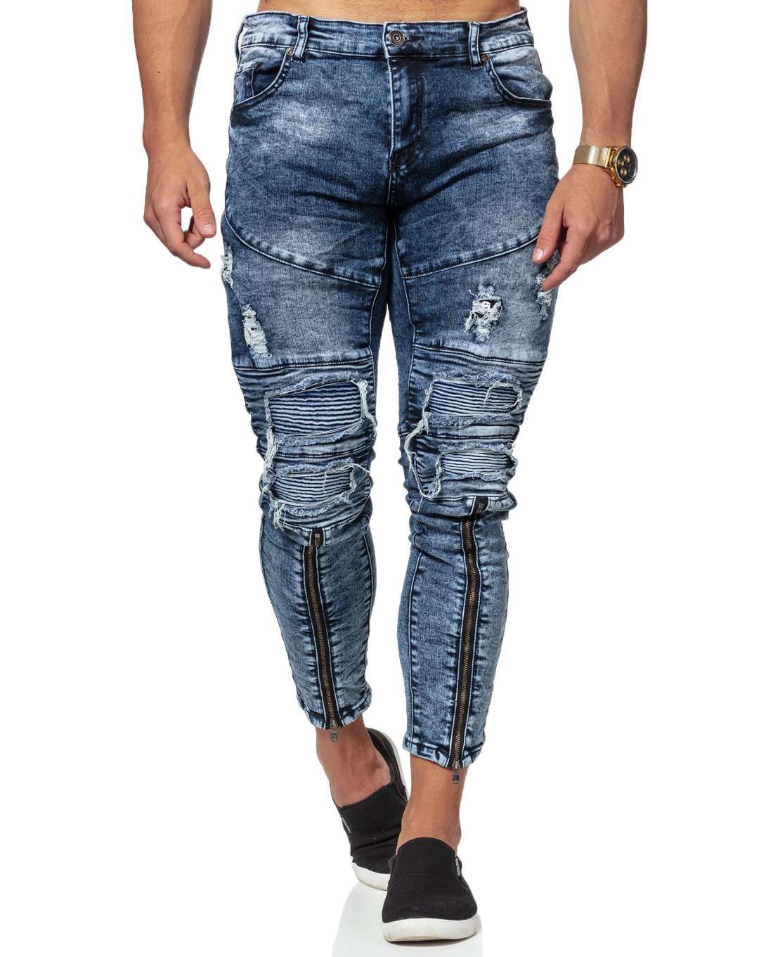 Streetwear Jeans Blue L32 Jerone
